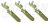 Szig.tlen rátolható csatlakozó csap, sárgaréz, rögz.csapos 6,3×0,8mm, 1-2,5mm2
