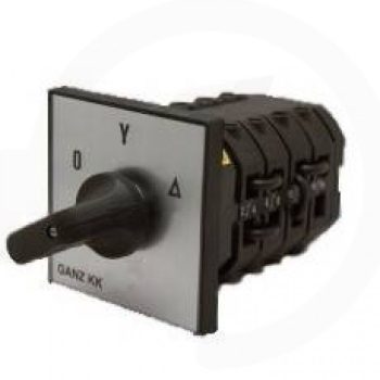   KK2-63-6009 csillag-delta kapcsoló 0-Y-D állású 63A 3p installációs szekrénybe építhető kivitel