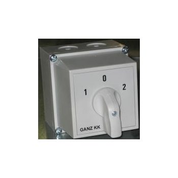   KKM1-32-6008 irányváltó kapcsoló 1-0-2 állású 32A 3p tokozott IP65