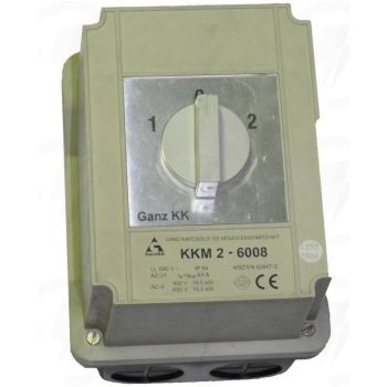   KKM2-63-6006 átkapcsoló 1-0-2 állású 63A 3p tokozott IP65