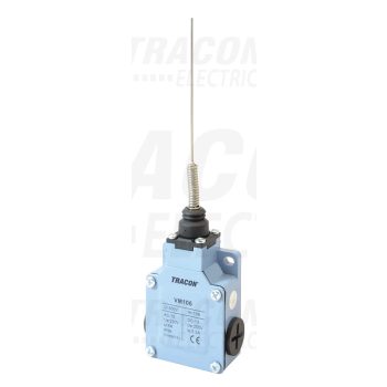   Helyzetkapcsoló, rugós-pálcás fémházas  1×NO+1×NC, 6A/230V AC, IP66